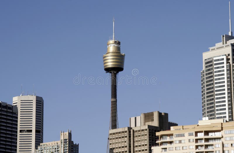 Sydney Tower royalty free stock photography Sydney Tower royalty free stock photography