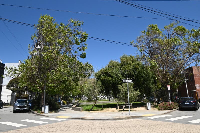 San Francisco's South Park was developed by English immigrant George Gordon, born George Cummings, who first landed in New York, then left with his wife and young daughter for San Francisco on hearing news of the Gold Rush. After first making money in the iron forgery business and then sugar refinery, both in San Francisco, Gordon started buying land in the South of Market area in 1852, to build stately homes around a central oval shaped park like in his native London. As the city continued to develop, it was easier for the less desirables to come to this area, and with the opening of the first cable car up Nob Hill in 1873, the area fell into disrepair. There has been a steady turn around and improvement since the 1990's Dot Com Boom, which has continued to this day, with all new lawns and child, and adult, play areas. As seen 30 April 2024. San Francisco's South Park was developed by English immigrant George Gordon, born George Cummings, who first landed in New York, then left with his wife and young daughter for San Francisco on hearing news of the Gold Rush. After first making money in the iron forgery business and then sugar refinery, both in San Francisco, Gordon started buying land in the South of Market area in 1852, to build stately homes around a central oval shaped park like in his native London. As the city continued to develop, it was easier for the less desirables to come to this area, and with the opening of the first cable car up Nob Hill in 1873, the area fell into disrepair. There has been a steady turn around and improvement since the 1990's Dot Com Boom, which has continued to this day, with all new lawns and child, and adult, play areas. As seen 30 April 2024