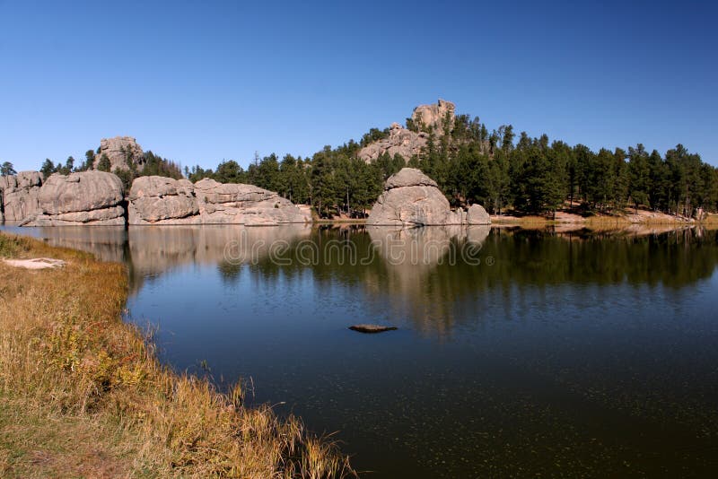 Sylvan lake royalty free stock photos