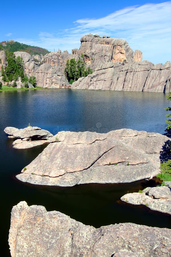 Sylvan Lake - South Dakota royalty free stock images