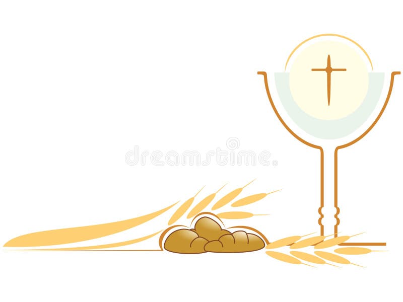 Symbol Christian. Vector illustration depicting some important symbols of the Christian religion