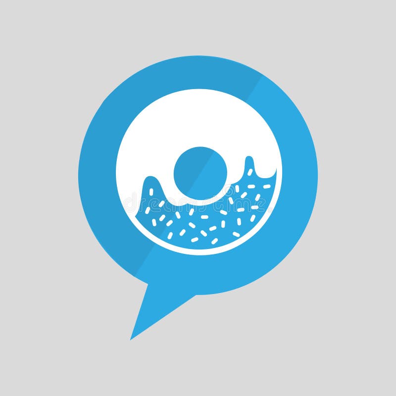 Symbol desset sweet bakery design stock illustration