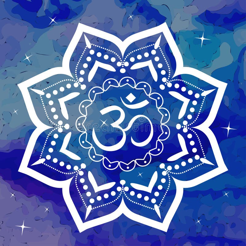 Symbol Diwali OM Dekorative Elemente der Weinleseart Hand gezeichneter Hintergrund lizenzfreie abbildung Symbol Diwali OM Dekorative Elemente der Weinleseart Hand gezeichneter Hintergrund lizenzfreie abbildung