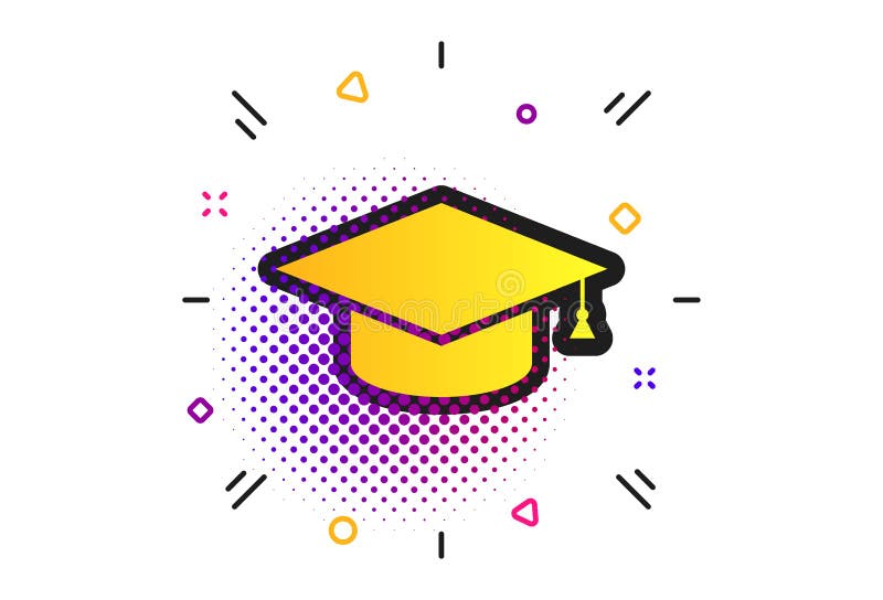 Symbol Fur Graduierungskappe Bildungssymbol Vector Vektor Abbildung Illustration Von Abbildung Schutzkappe 161016714