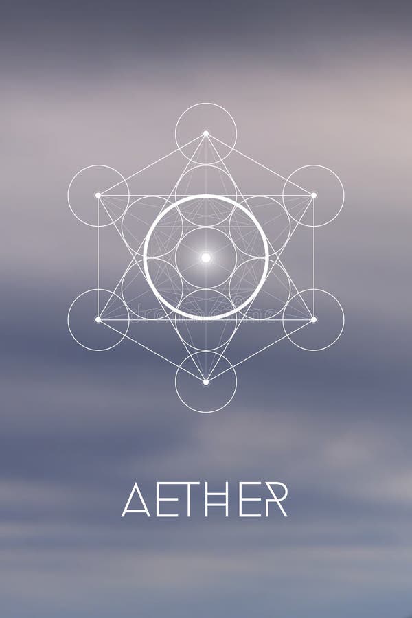 Symbol f?r sakral geometriande- eller Aetherbest?ndsdel inom den Metatron kuben och blomman av liv framme av naturlig oskarp bakg royaltyfri illustrationer Symbol f?r sakral geometriande- eller Aetherbest?ndsdel inom den Metatron kuben och blomman av liv framme av naturlig oskarp bakg royaltyfri illustrationer