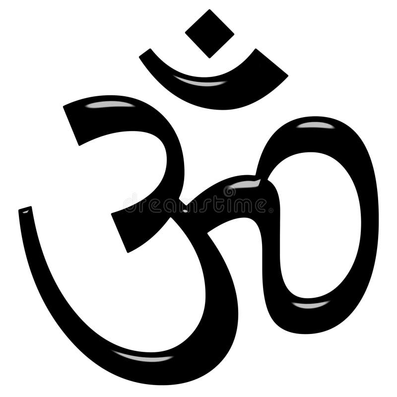 Symbol för hinduism 3d