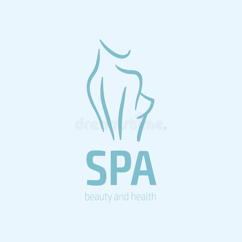 Symbol för kvinnakonditionlogo Sportar hälsa, brunnsort, yoga, skönhetvektorlogo Kvinnakonturlogo Banta logoen Spa salonglogo royaltyfri illustrationer Symbol för kvinnakonditionlogo Sportar hälsa, brunnsort, yoga, skönhetvektorlogo Kvinnakonturlogo Banta logoen Spa salonglogo royaltyfri illustrationer