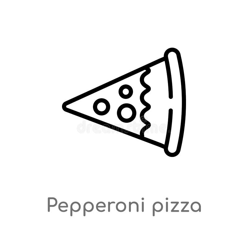 symbol f?r vektor f?r skiva f?r ?versiktspeperonipizza isolerad svart enkel linje best?ndsdelillustration fr?n bistro- och restau stock illustrationer symbol f?r vektor f?r skiva f?r ?versiktspeperonipizza isolerad svart enkel linje best?ndsdelillustration fr?n bistro- och restau stock illustrationer