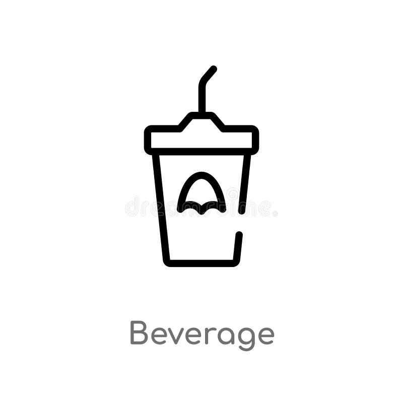 symbol f?r ?versiktsdryckvektor isolerad svart enkel linje best?ndsdelillustration fr?n snabbmatbegrepp Redigerbar vektorslagl?ng vektor illustrationer symbol f?r ?versiktsdryckvektor isolerad svart enkel linje best?ndsdelillustration fr?n snabbmatbegrepp Redigerbar vektorslagl?ng vektor illustrationer