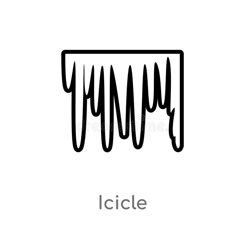 symbol för översiktsistappvektor isolerad svart enkel linje best?ndsdelillustration fr?n meteorologibegrepp Redigerbar vektorslag stock illustrationer symbol för översiktsistappvektor isolerad svart enkel linje best?ndsdelillustration fr?n meteorologibegrepp Redigerbar vektorslag stock illustrationer