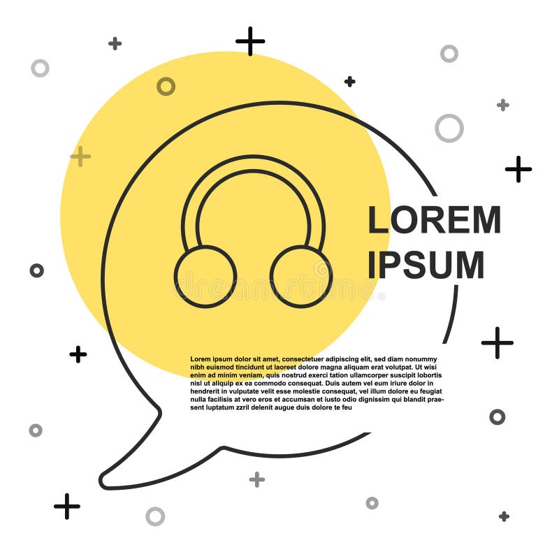Symbol für schwarze Linie, isoliert auf weißem Hintergrund. dynamische Formen. Vektor vektor abbildung