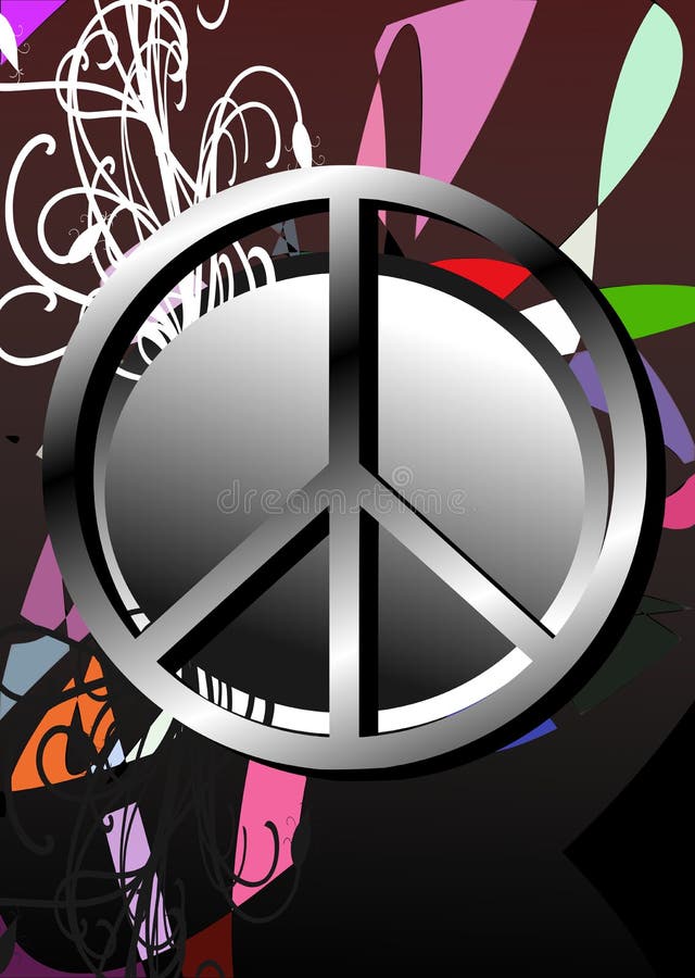 Symbol of Peace on Abstract Background Isolated Stock Illustration - Illustration of blue, multicoloured: 48564626 Symbol of Peace on Abstract Background Isolated Stock Illustration - Illustration of blue, multicoloured: 48564626