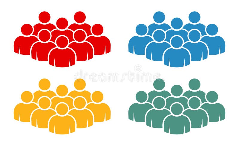 Symbol, people icon. royalty free illustration