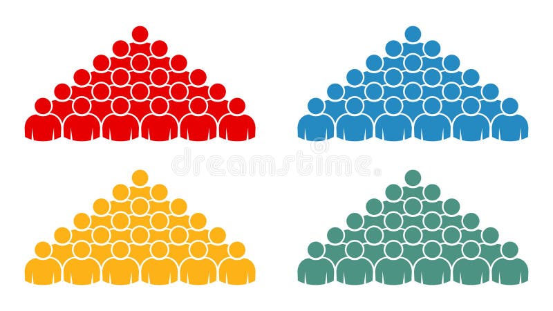 Symbol, people icon. royalty free illustration