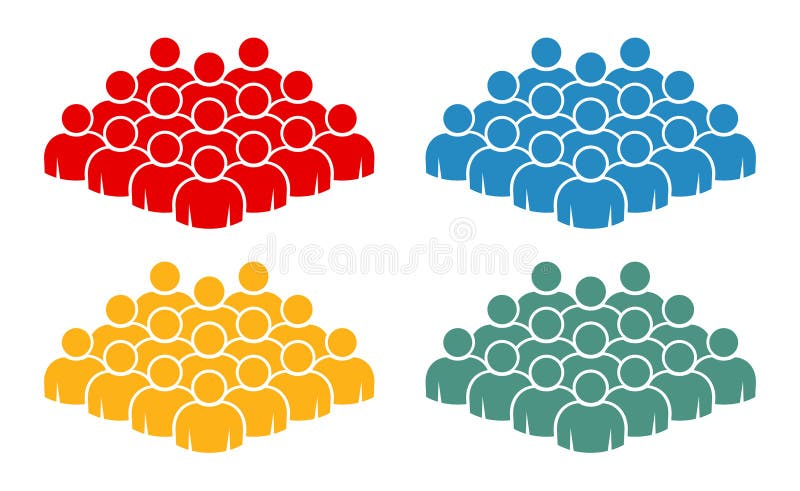 Symbol, people icon. royalty free illustration