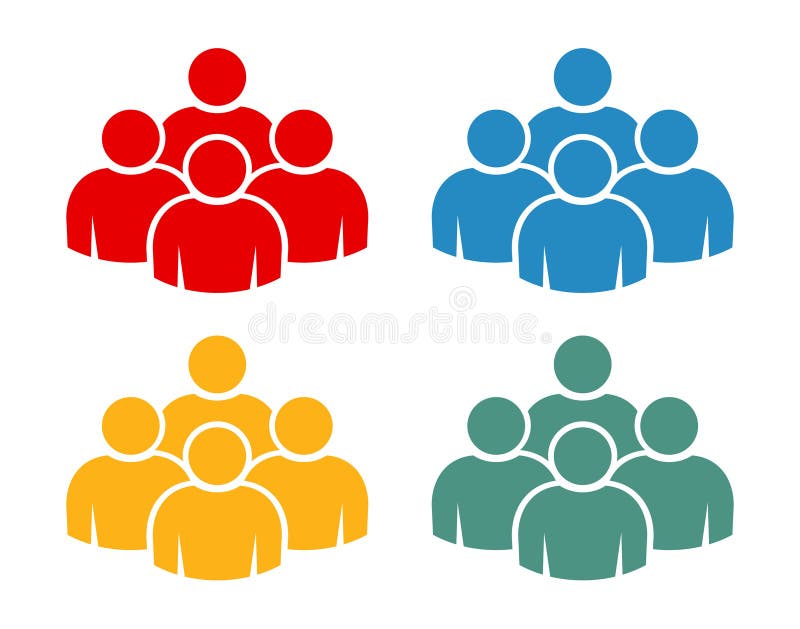 Symbol, people icon. royalty free illustration