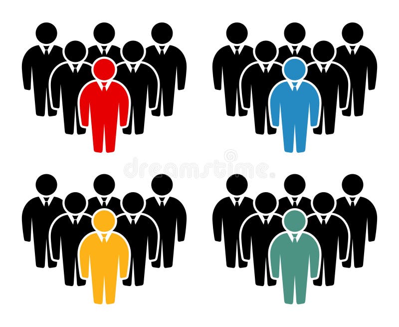 Symbol, people icon. vector illustration