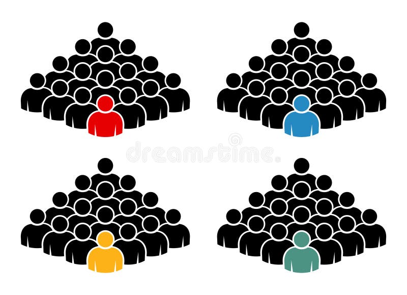 Symbol, people icon. vector illustration