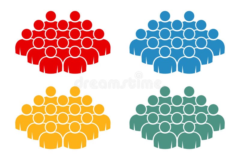 Symbol, people icon. royalty free illustration