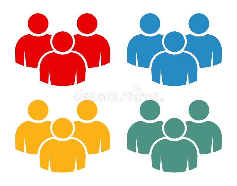 Symbol, people icon. royalty free illustration