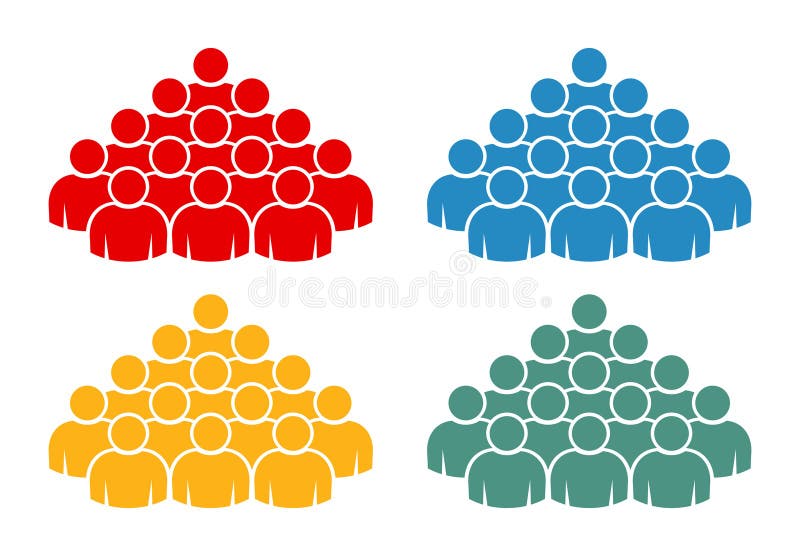 Symbol, people icon. vector illustration