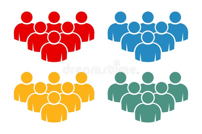 Symbol, people icon. vector illustration