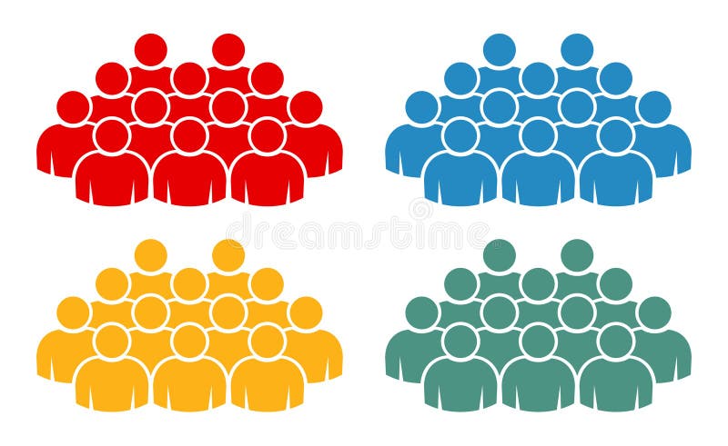 Symbol, people icon. vector illustration