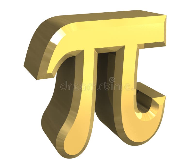 Symbol pi w 3 d
