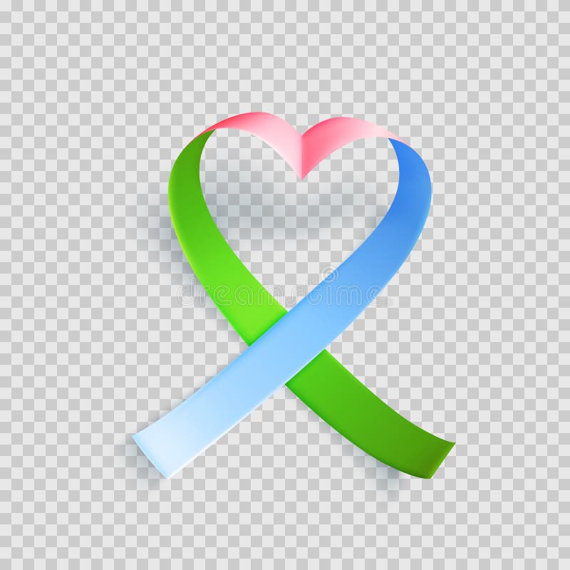 Realistic green ribbon symbolizes Lymphoma Liver organ donation or glaucoma  awareness month in medicine 28560428 Stock Photo at Vecteezy