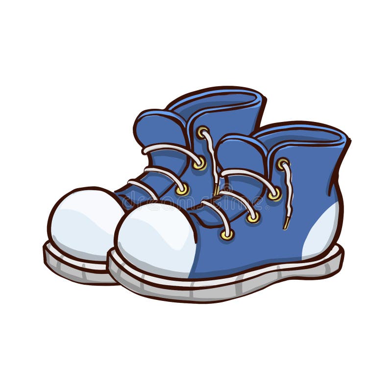 Symbol of Sneakers Sneakers Sports Shoes at Different Angles Stock