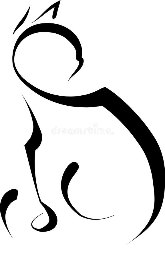 Symbole De Chat Illustration Stock Illustration Du Home