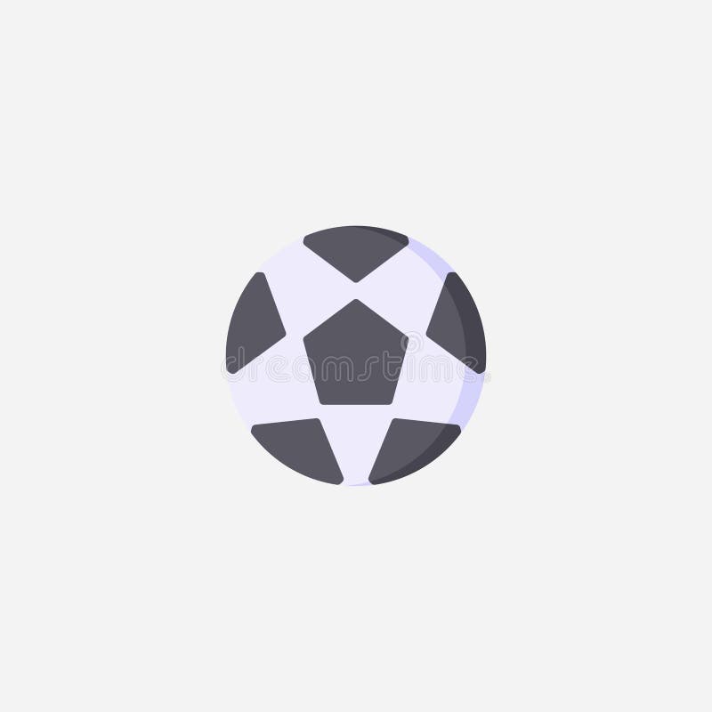 Symbole De Ballon De Football Icône De Balle De Football Vecteurs