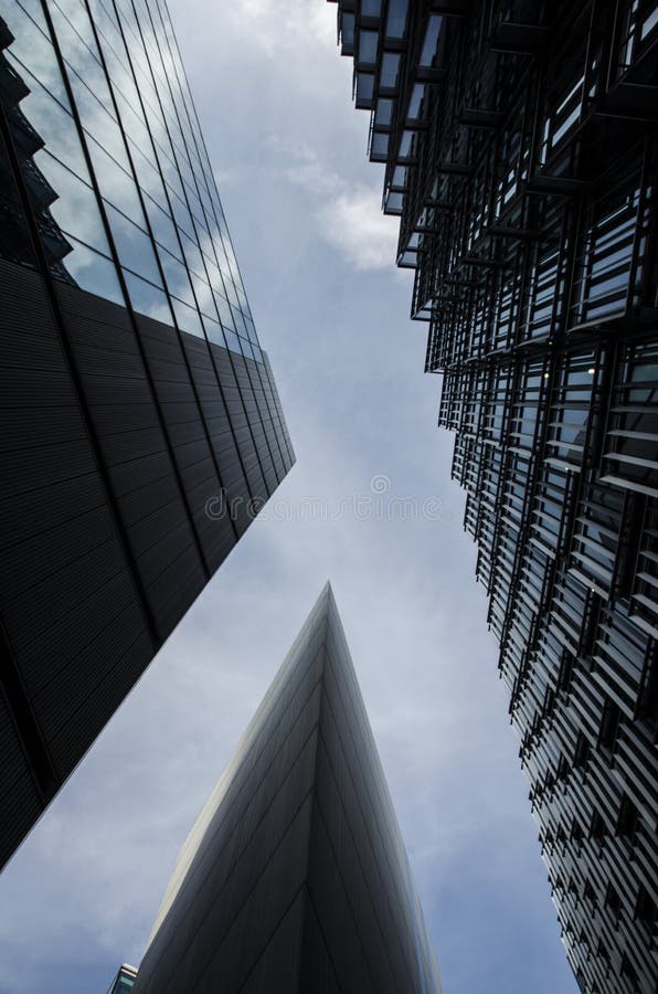 Symbole de lambda à plus de rive Londres photographie stock libre de droits