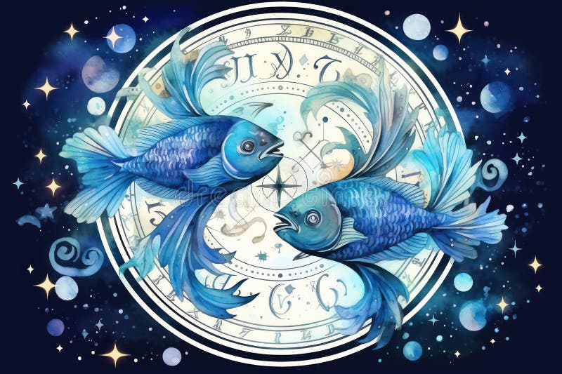 Art background vintage pisces drawing star symbol illustration cancer animal astronomy astrology libra signs moon zodiac horoscope esoteric background circle AI generated. Art background vintage pisces drawing star symbol illustration cancer animal astronomy astrology libra signs moon zodiac horoscope esoteric background circle AI generated