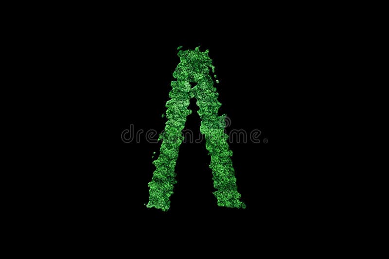 Symbole Lambda. Lettre Lambda alphabet grec Symbole illustration de vecteur