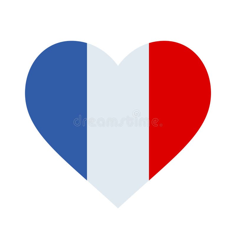 Symbole Simple De Vecteur Du Drapeau Francais En Forme De Coeur D Isolement Sur Le Fond Blanc Illustration De Vecteur Illustration Du Jour Amour Symbole Simple De Vecteur Du Drapeau Francais En Forme De Coeur D Isolement Sur Le Fond Blanc Illustration De Vecteur Illustration Du Jour Amour