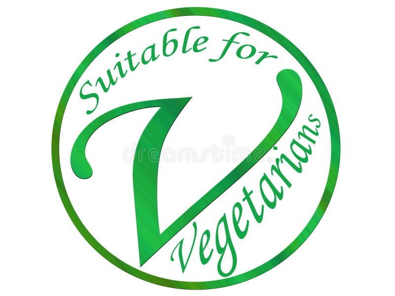 Download Symbole végétarien illustration stock. Illustration du mangeable - 78035