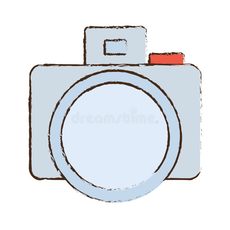 symbolen för bilden för fotokamerabilden skissar royaltyfri illustrationer symbolen för bilden för fotokamerabilden skissar royaltyfri illustrationer