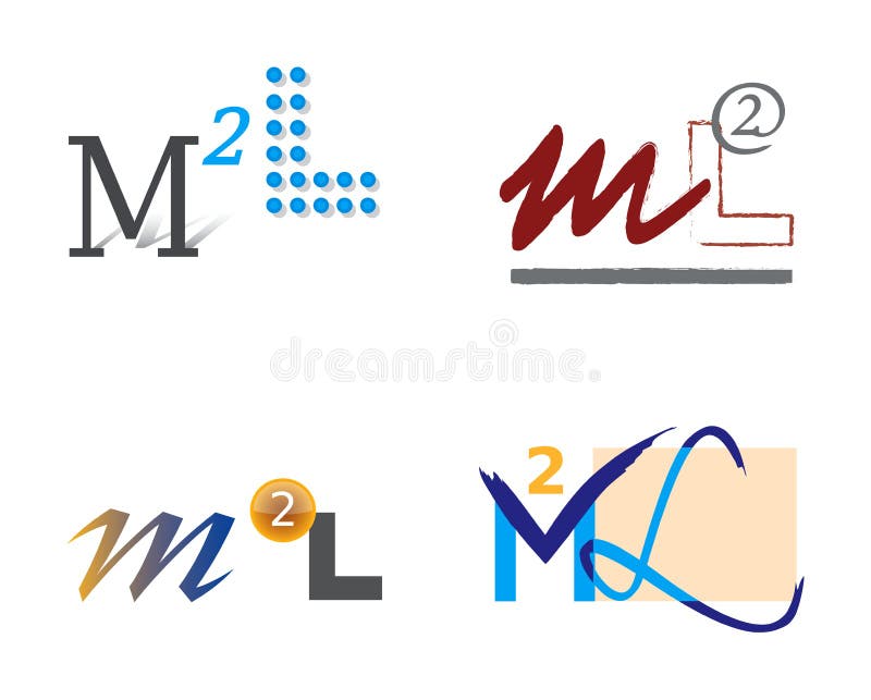 Symboler l set för bokstav M