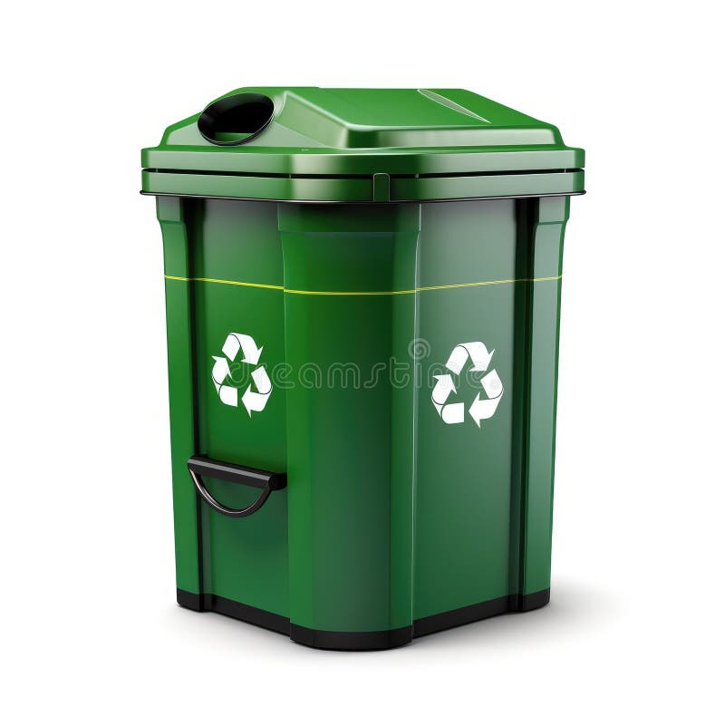 Symbolizing Environmental Responsibility, this Recycling Bin Promotes
