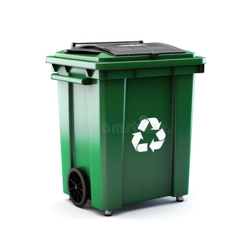 Symbolizing Environmental Responsibility, this Recycling Bin Promotes