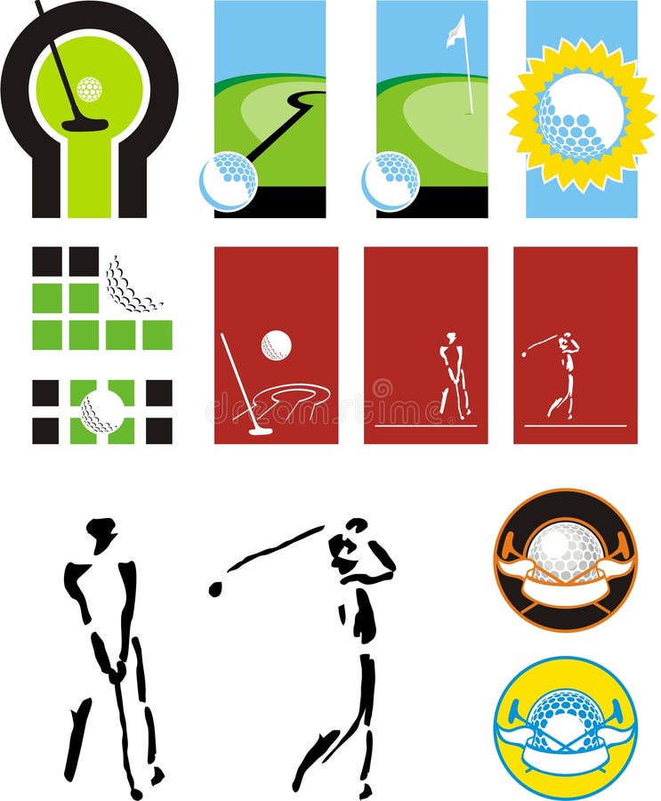 Symbols for a golf