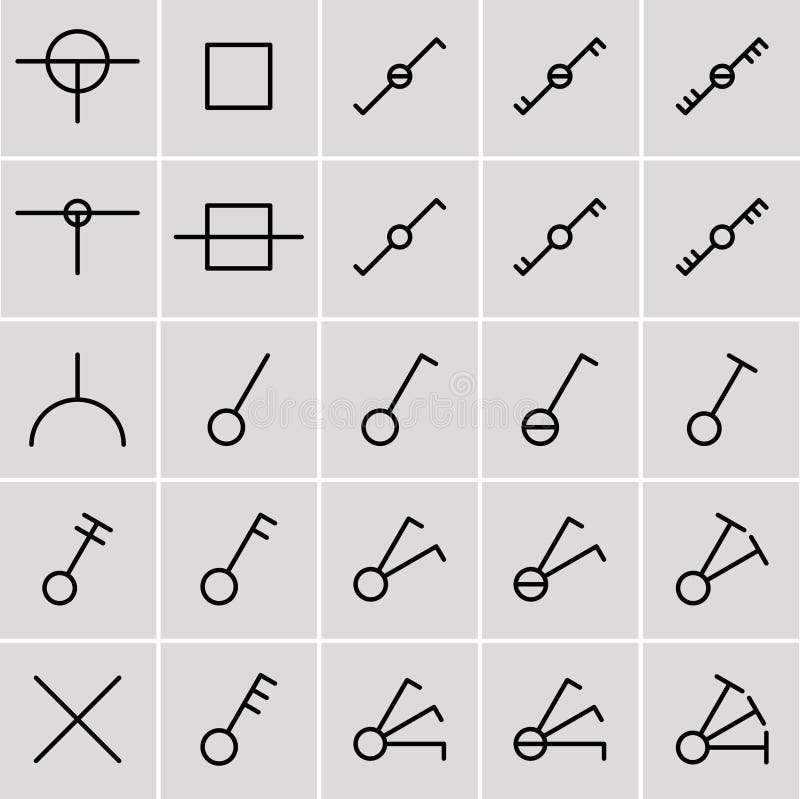 Svensk standard ritningssymboler symboler på ritningar
