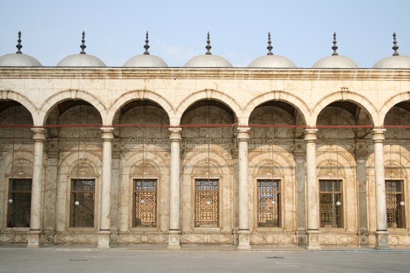 Symmetric Arches - Sultan Hussein Mosque