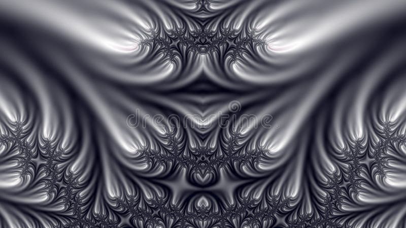 Symmetrical presentation background fractal style stock illustration