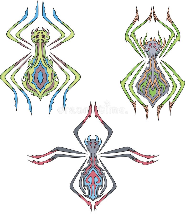 Symmetrical spider web icon, outline style Stock Vector Image & Art - Alamy