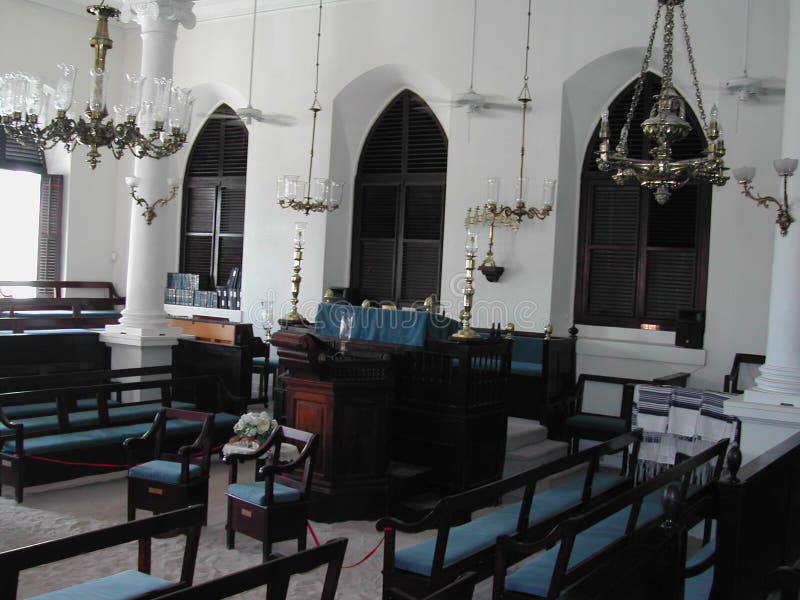Synagoga Hebrajska kongregacja St Thomas fotografia stock Synagoga Hebrajska kongregacja St Thomas fotografia stock