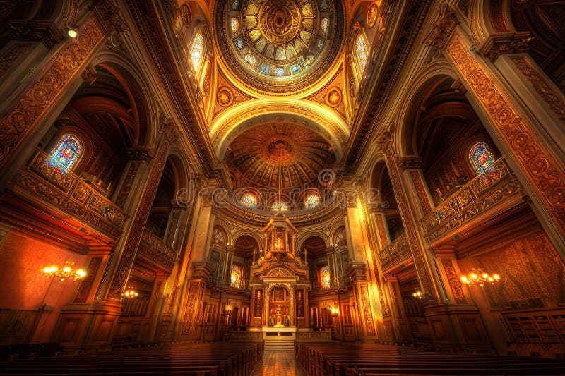 Synagoga Świętego Żyda w Jerozolimie : Mieszanka architektonicznego wspaniałości i duchowości ilustracji
