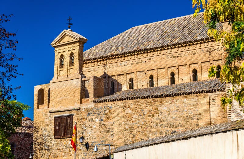 Synagogue of El Transito in Toledo, Spain. Now it is a Museum Stock