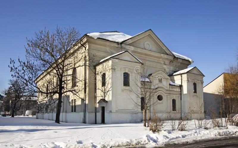 Synagogue in Liptovsky Mikulas. Slovakia